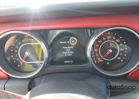 2021 Jeep Wrangler Unlimited Rubicon 4X4 из США, поврежденный, VIN 1C4HJXFN7MW581950